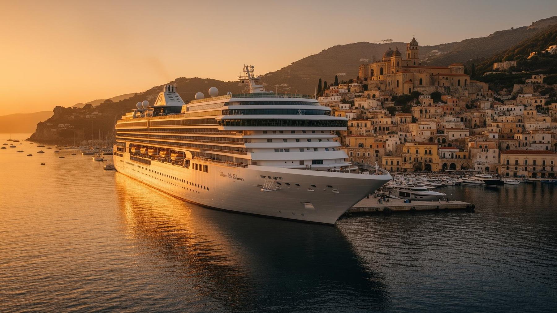 Crucero al atardecer